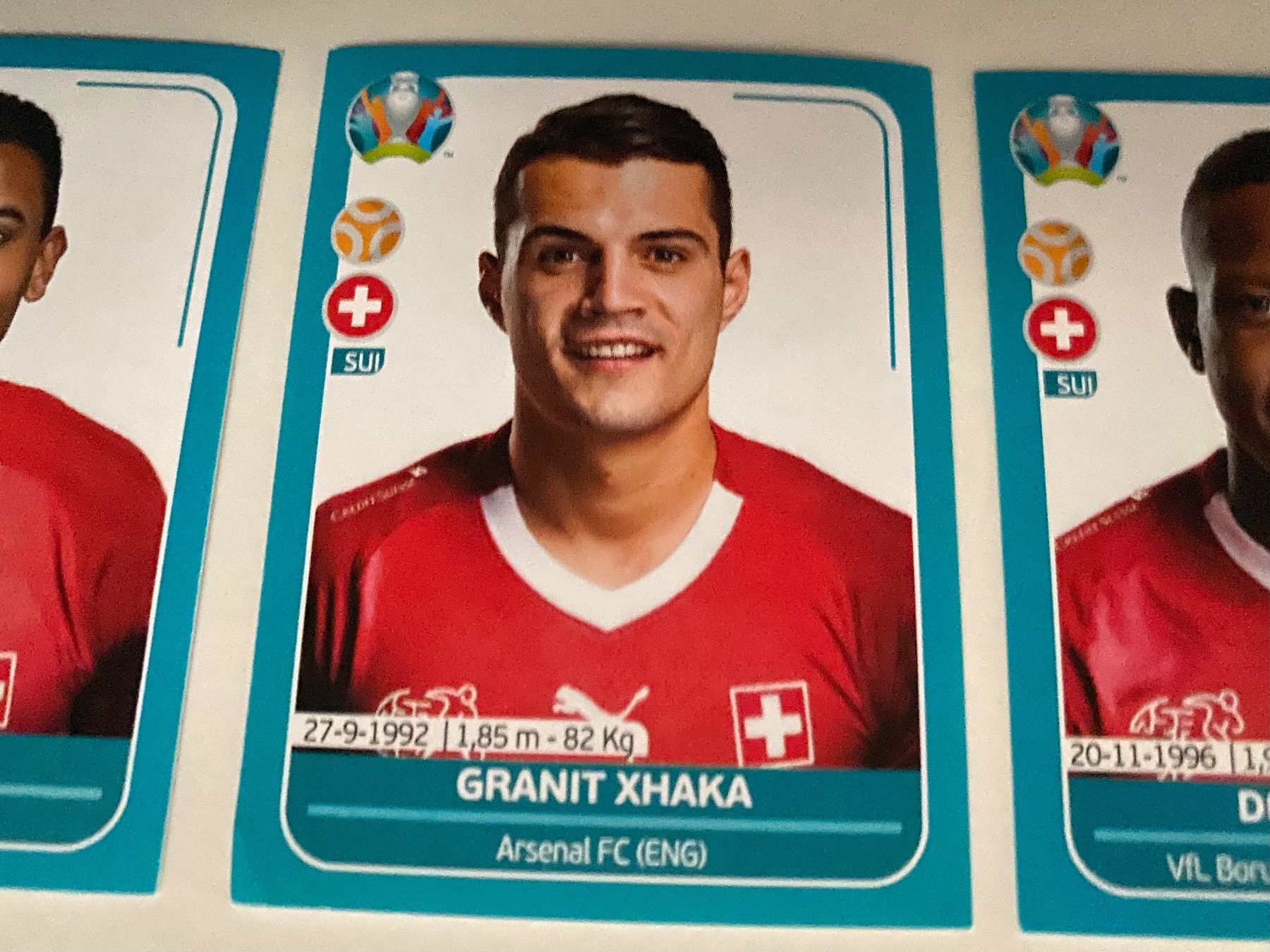 Panini Sammelbilder & Trading cards: Panini EM 2020 Preview Komplette Mannschaft Schweiz – Gebraucht aus Hergiswil LU von FcMalkov 2