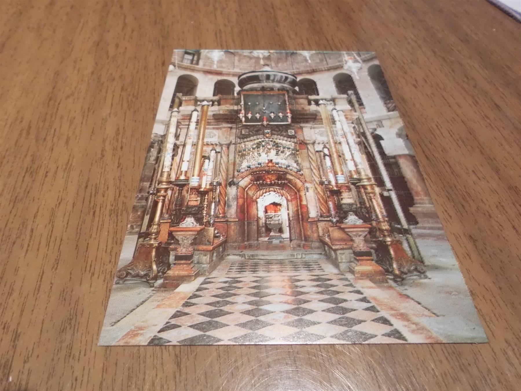 Cartoline postali: Ansichtskarte Grabkirche Jerusalem 1137 – Usato da Zürich venduto da Motzkuh