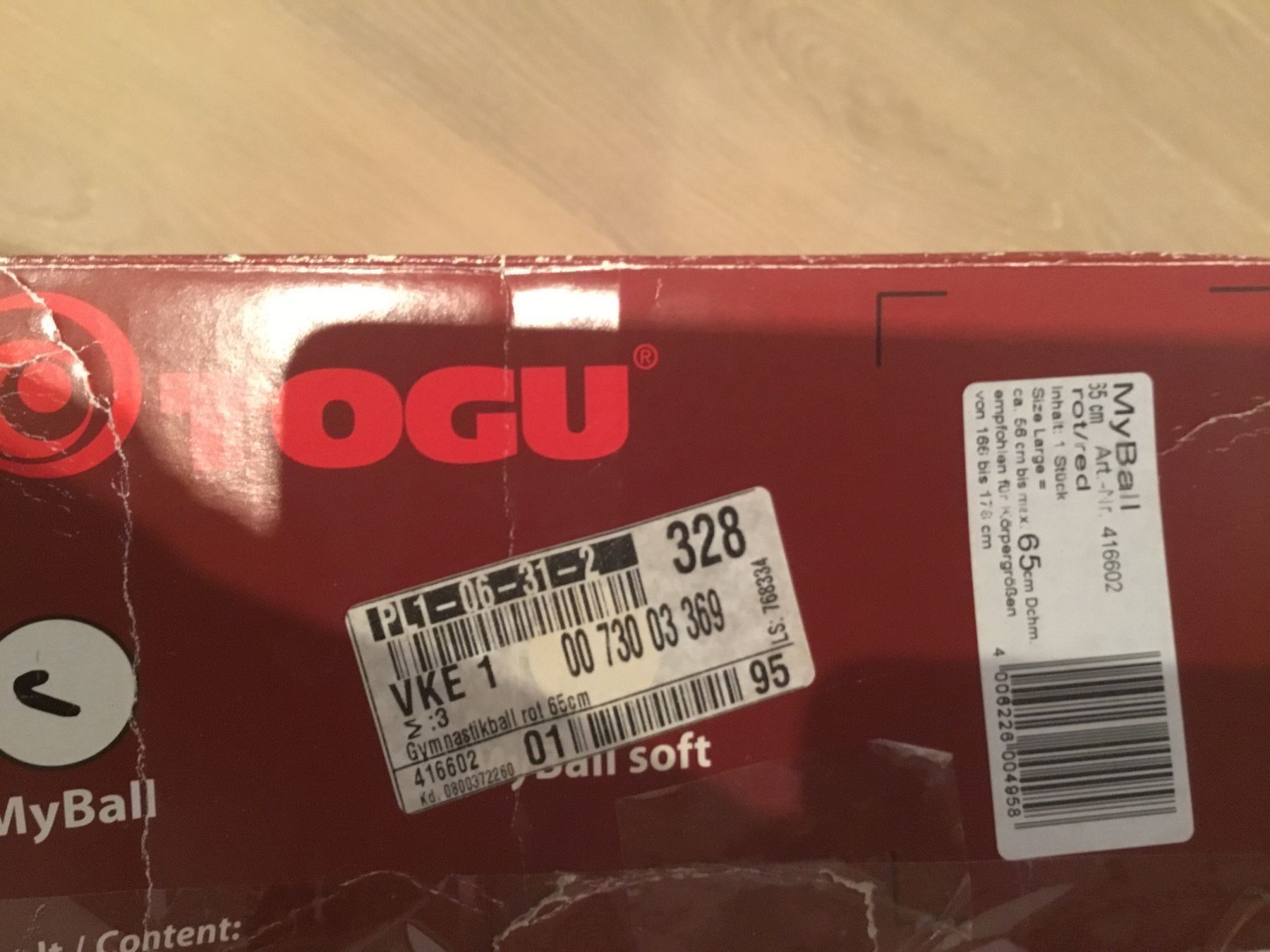 Massagegeräte: TOGU My Ball – Gebraucht aus Uitikon Waldegg von sch_m58c 1