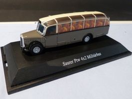 Saurer Ptw 4x2 Militärbus, 1:87, Metall