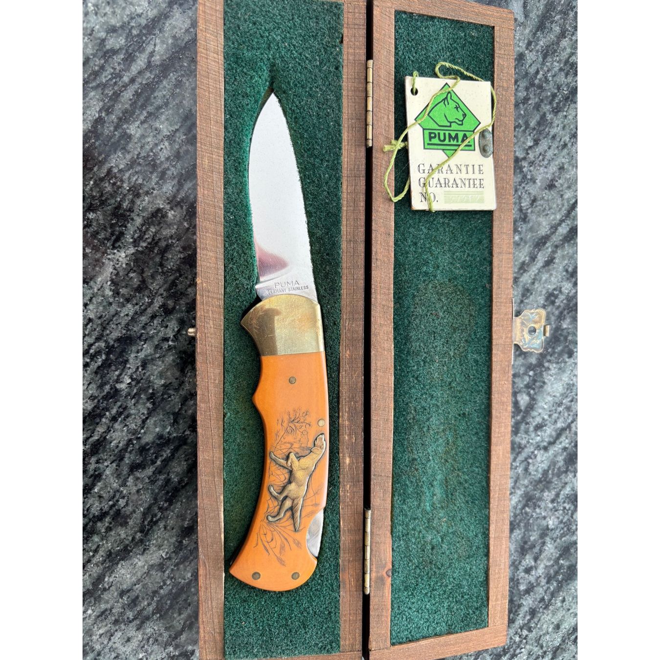 Puma Zubehör: Puma Messer 4 Star - Vorstehhund/2 Enten – Neu (gemäss Beschreibung) aus Stadel von ari_5sb6