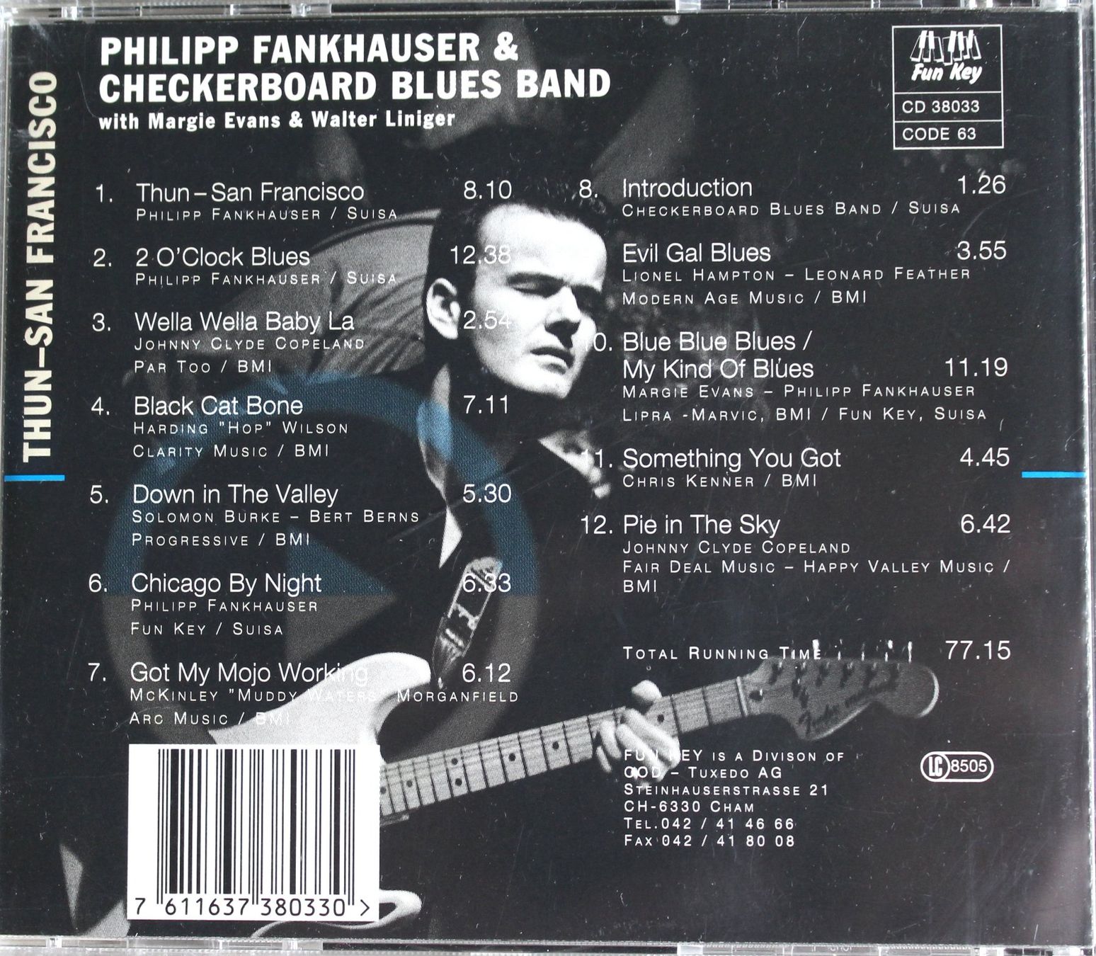 CDs: Philipp Fankhauser & the checkerboard blues band – Gebraucht aus Worblaufen von Cookie23 1