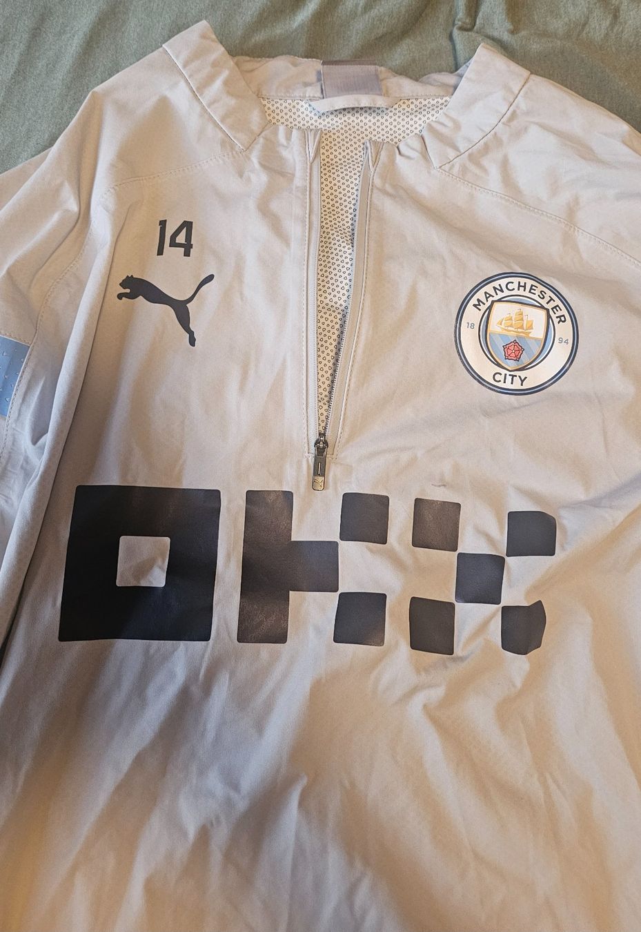 Canottiere & Pantaloni: Aymeric Laporte training Manchester City – Usato da St-Prex venduto da sebgav 2