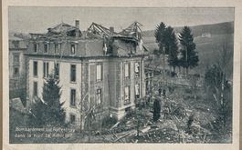 Porrentruy, Bombardement, 1917