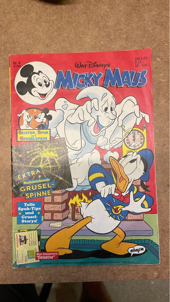 Fumetti: Micky Maus Nr. 4 von 1993 – Usato da Therwil venduto da rubininio