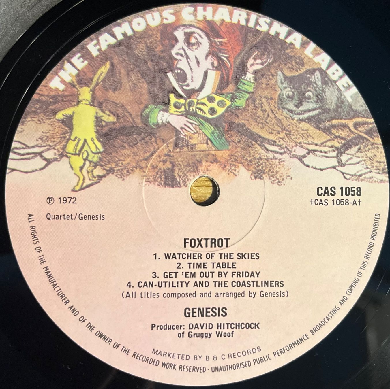 Dischi in vinile: GENESIS - FOXTROT - 33 Tours – Usato da Bussigny venduto da vinyl-pas-cher 3