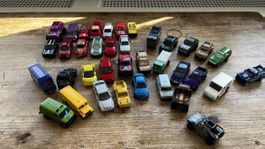 39 Spielzeugautos Matchbox Welly