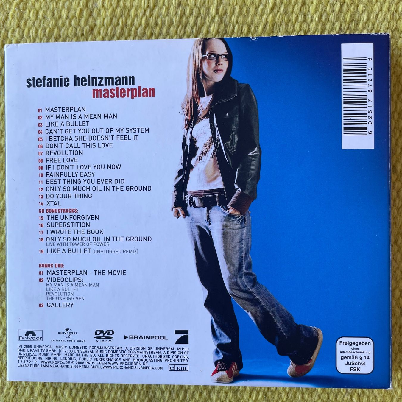 CDs: STEFANIE HEINZMANN-CD+DVD MASTERPLAN (DIGIPACK) – D'occasion à Rorschacherberg par CD-Roli 1