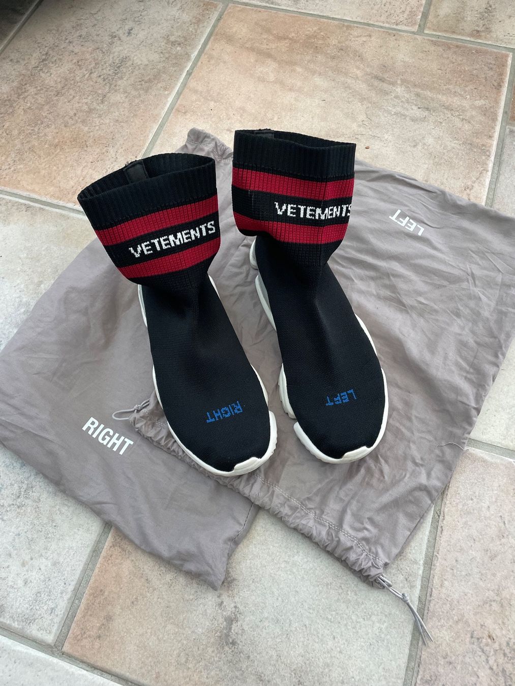 Reebok Scarpe da uomo: Vetements Reebok Sock Sneaker – Usato da Ellighausen venduto da privateseller
