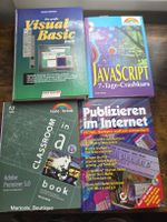 4 Computer Books: Basic, JS, Premiere, Internet