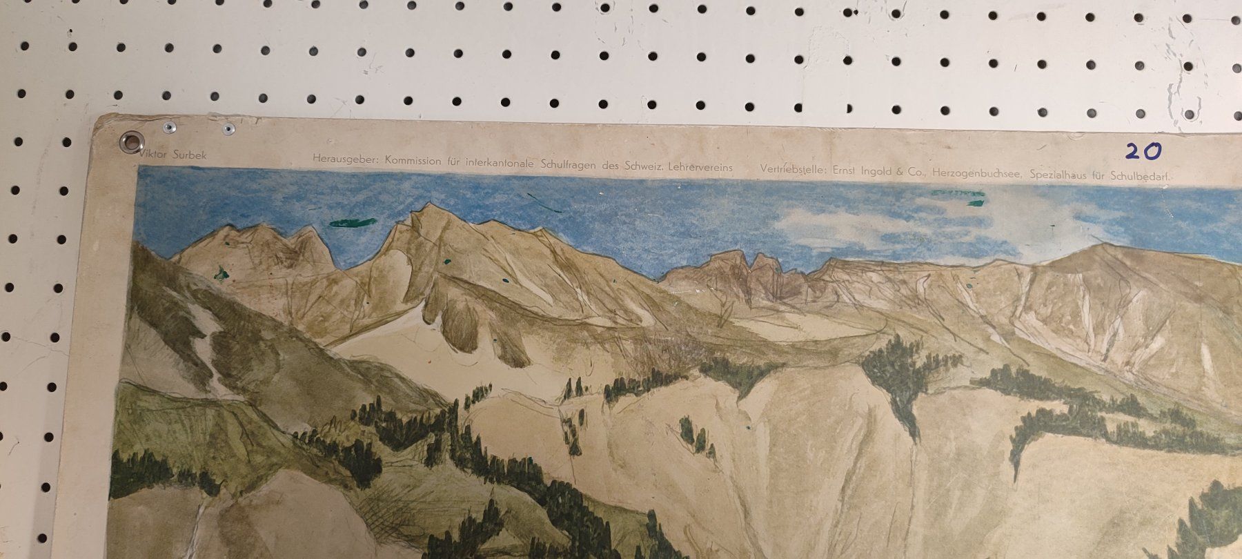 Foto & Immagini: Wunderschönes Schulwandbild Nr 3 Dopelseitig – Usato da Gelterkinden venduto da MYSTOREFORYOU4460ART 6