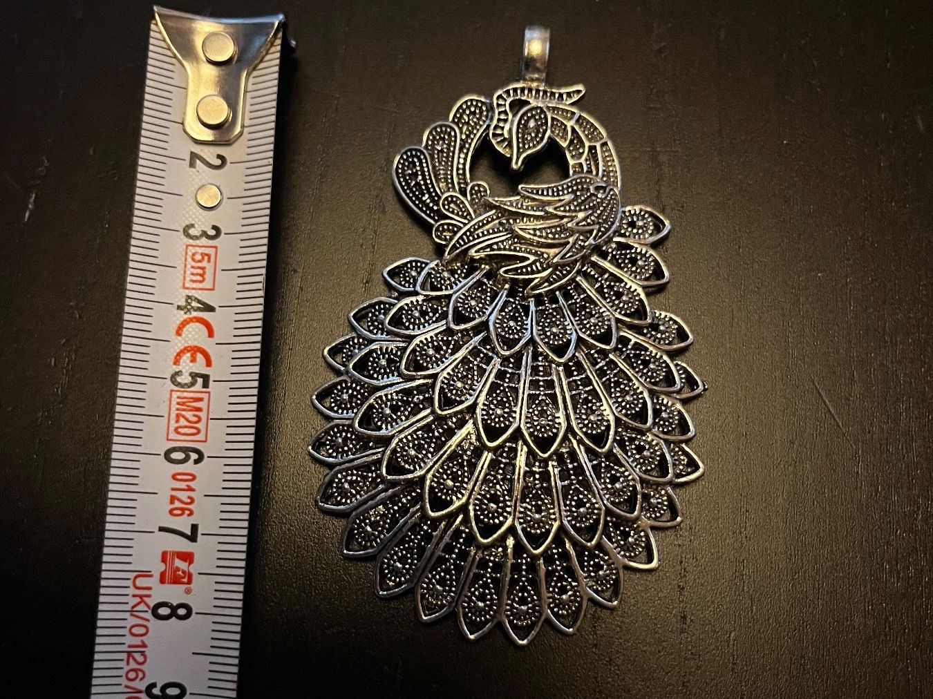 Anhänger: Amulett/ Anhänger Pfau – Neu (gemäss Beschreibung) aus Gams von Mariawicca 7
