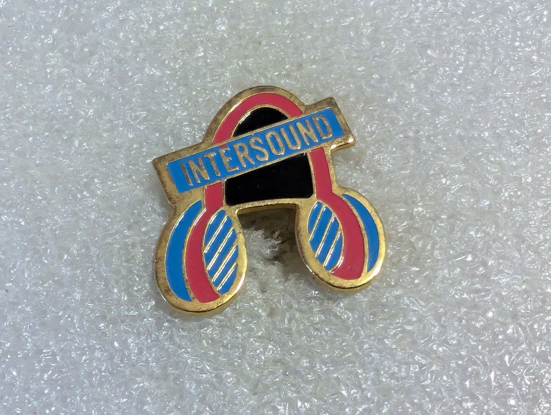 Placchette & Badge: Ansteckpin 190: Intersound – Usato da Oppligen venduto da Pin-Fall-Shop