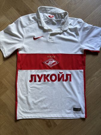 Spartak Moskau Shirt Nike weiss/rot S guter Zustand