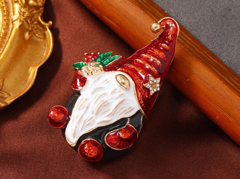 Spille & Fermagli: Brosche Zwerg (Weihnachten) – Nuovo (secondo la descrizione) da Gams venduto da Mariawicca 2
