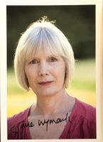 Jane Wymark 1952- Autogramm signiert Foto 13x18 Insp.Barnaby