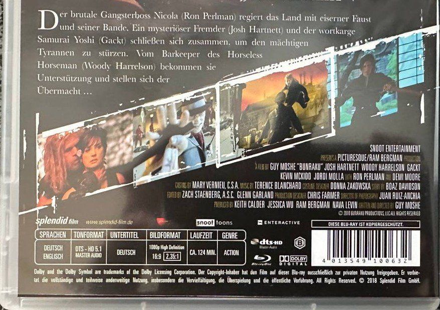 Tutti i DVDs: Nine Assassins Top Zustand Action – Usato da Beringen venduto da Mantafisch1 2