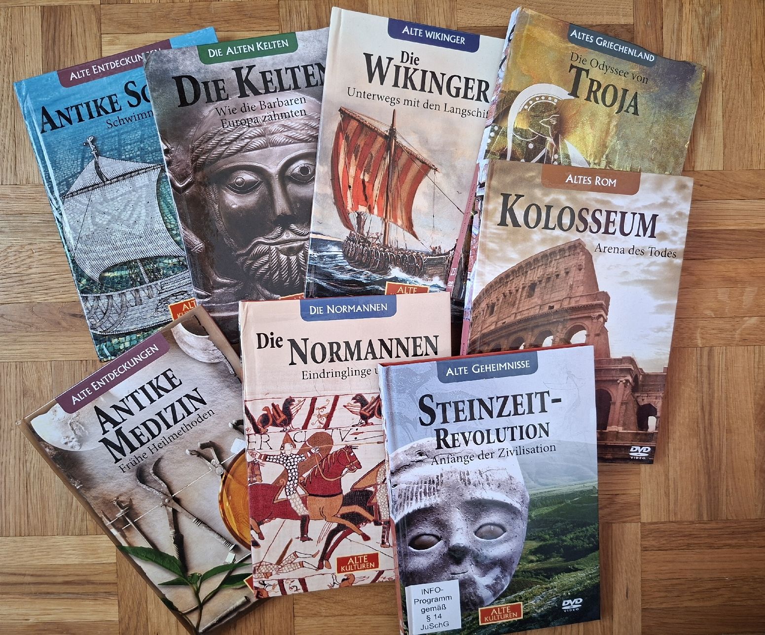 Tutti i DVDs: 13 DVD Alte Kulturen  – Usato da Lausanne venduto da bagadou 1