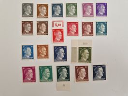 Deutsches Reich Adolf Hitler Briefmarken Set postfrisch