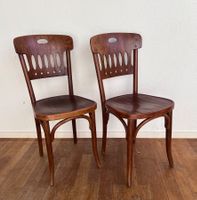 Set von 2 Jacob & Josef Kohn Stühle Nr. 335