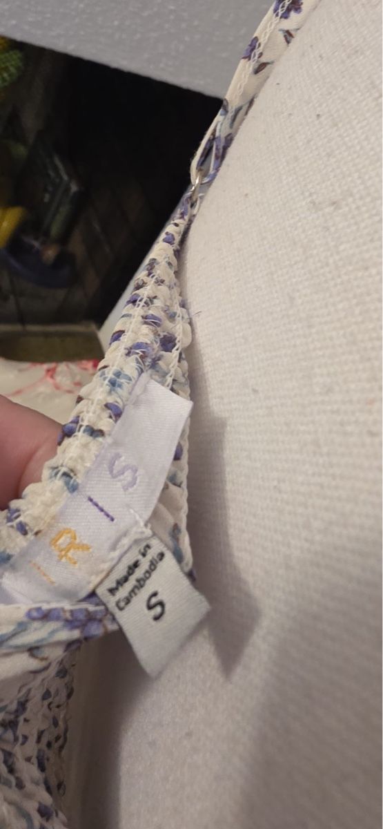 Vestiti: Sommerkleid Blümchen Muster Gr S Kurz aus Baumwolle Neu-wert – Usato da St. Gallen venduto da mania03 1