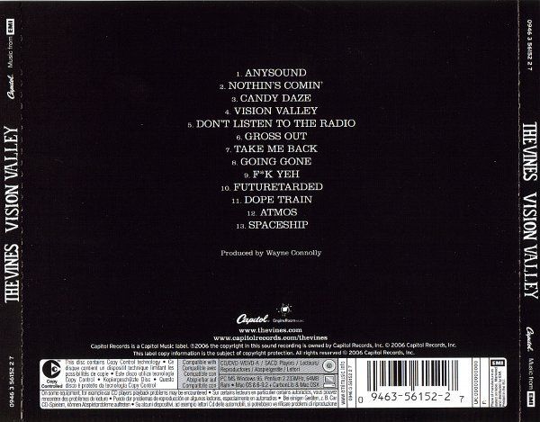 CD: CD The Vines - Vision valley (2006) – Usato da Möriken AG venduto da mineralia 1