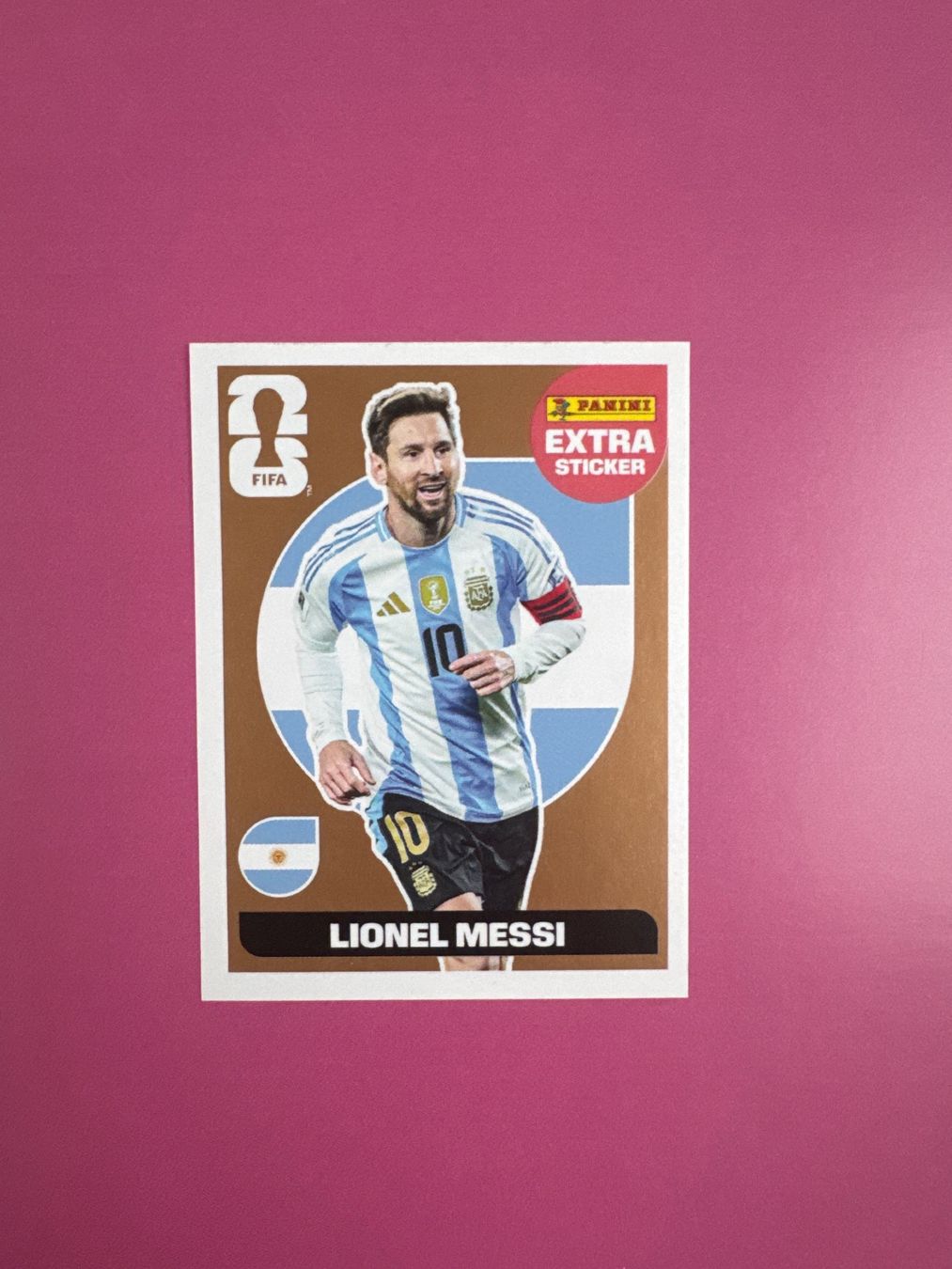 Panini Carte collezionabili: WM 2026 Panini - Extra Sticker - Lionel Messi - Bronze – Nuovo (secondo la descrizione) da Pfaffhausen venduto da topitopi