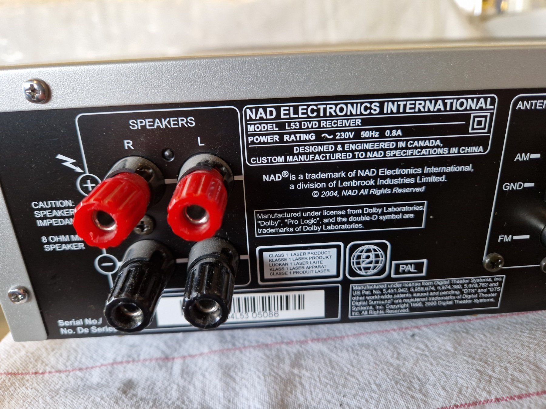 Nad Receiver: NAD L53  DVD - Radio - Receiver – Gebraucht aus Wädenswil von tome70 5