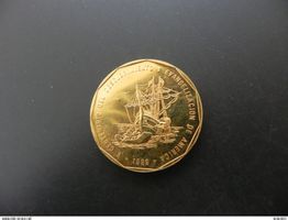 Dominikanische Republik 1 Peso 1989 - Entdeckung Amerikas