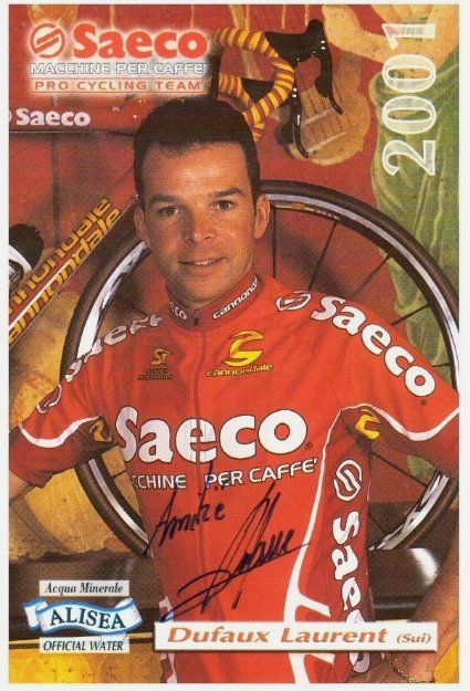 Autografi: Autogrammkarte Laurent Dufaux – Usato da Schmerikon venduto da Olympia04