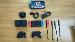 Nintendo Switch mit Zubehör