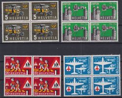 H57) Satz 324-327, 4.Block, postfrisch