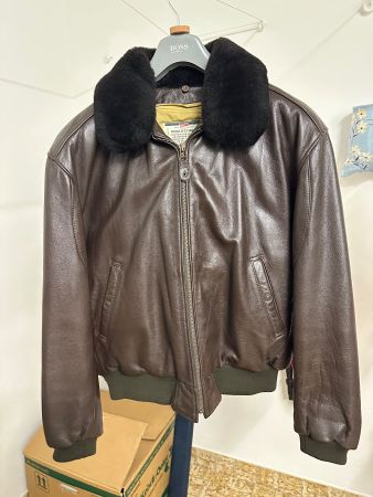 Levi's Piloten Lederjacke mit Fellkragen, Top Zustand!