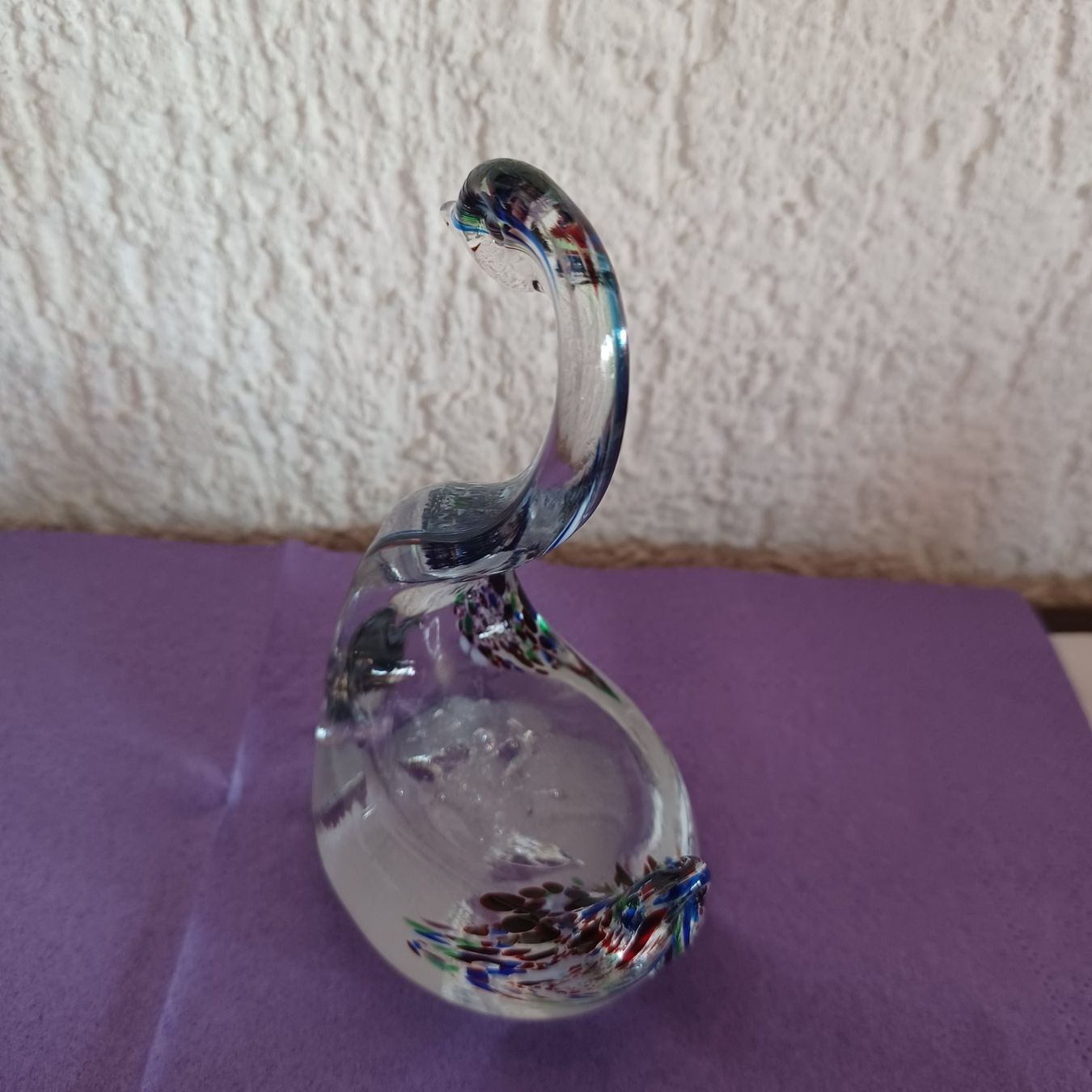 Bicchieri: groser Schwan aus Glas – Usato da Abtwil SG venduto da luupsy 3