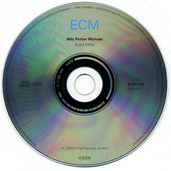 CD: Nils Petter Molvær – Solid Ether – Usato da St.Gallen venduto da jalamusic 2