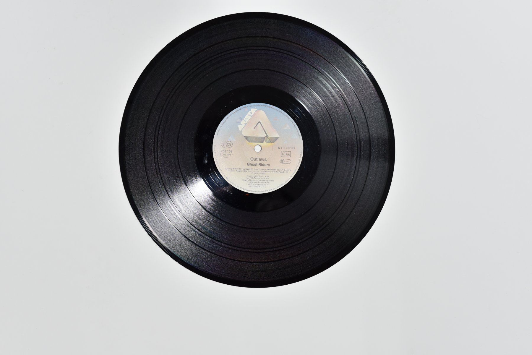 Dischi in vinile: Schallplatte Ghost Riders - Outlaws – Usato da Glis venduto da AtelierManus 2
