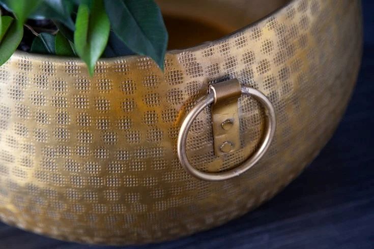 Ciotole: Handgefertigte Schalen 2er Set gold – Nuovo e nell'imballaggio originale da Winterthur venduto da aredo 3