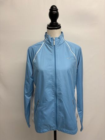 Nike Jacke, hellblau Gr. M Trainingsjacke Mesh