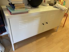 IKEA Sideboard Metall weiss abschliessbar guter Zustand