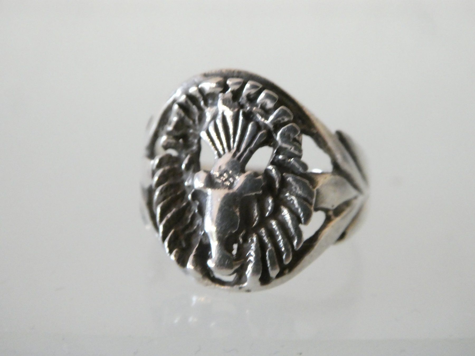 Anelli: Silberring 925, Gr. 51 (16.2mm) – Nuovo (secondo la descrizione) da Gattikon venduto da kaandooh