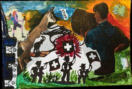 Luegid vo Bärg ond Tal / C. Steffen / Outsider Art, Art Brut