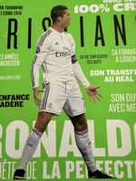 Magazine So Foot avec poster CR7 taille réelle