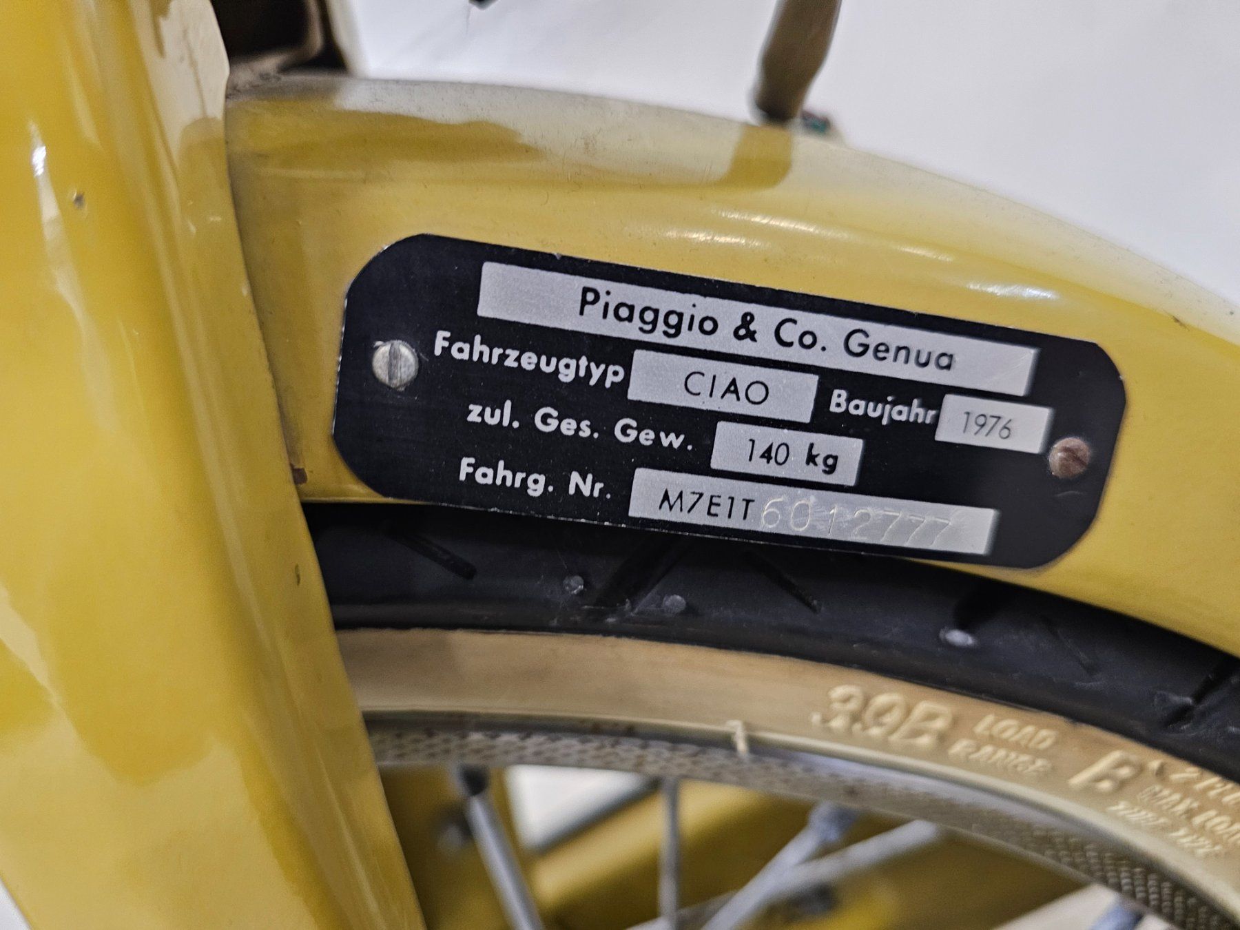 Piaggio Mofas: Piaggio CIAO – Defekt aus Sins von Countach82 3