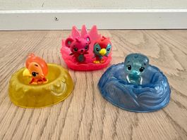 Hatchimals Set mit 9 Nestern mit Figuren.