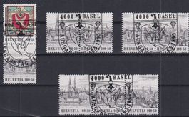 M21) Lot Zusammen Z99 - Z102 ET Vollstempel
