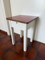 Vintage Hocker mit Stauraum – Kelko-Oberfläche – 50er/60er