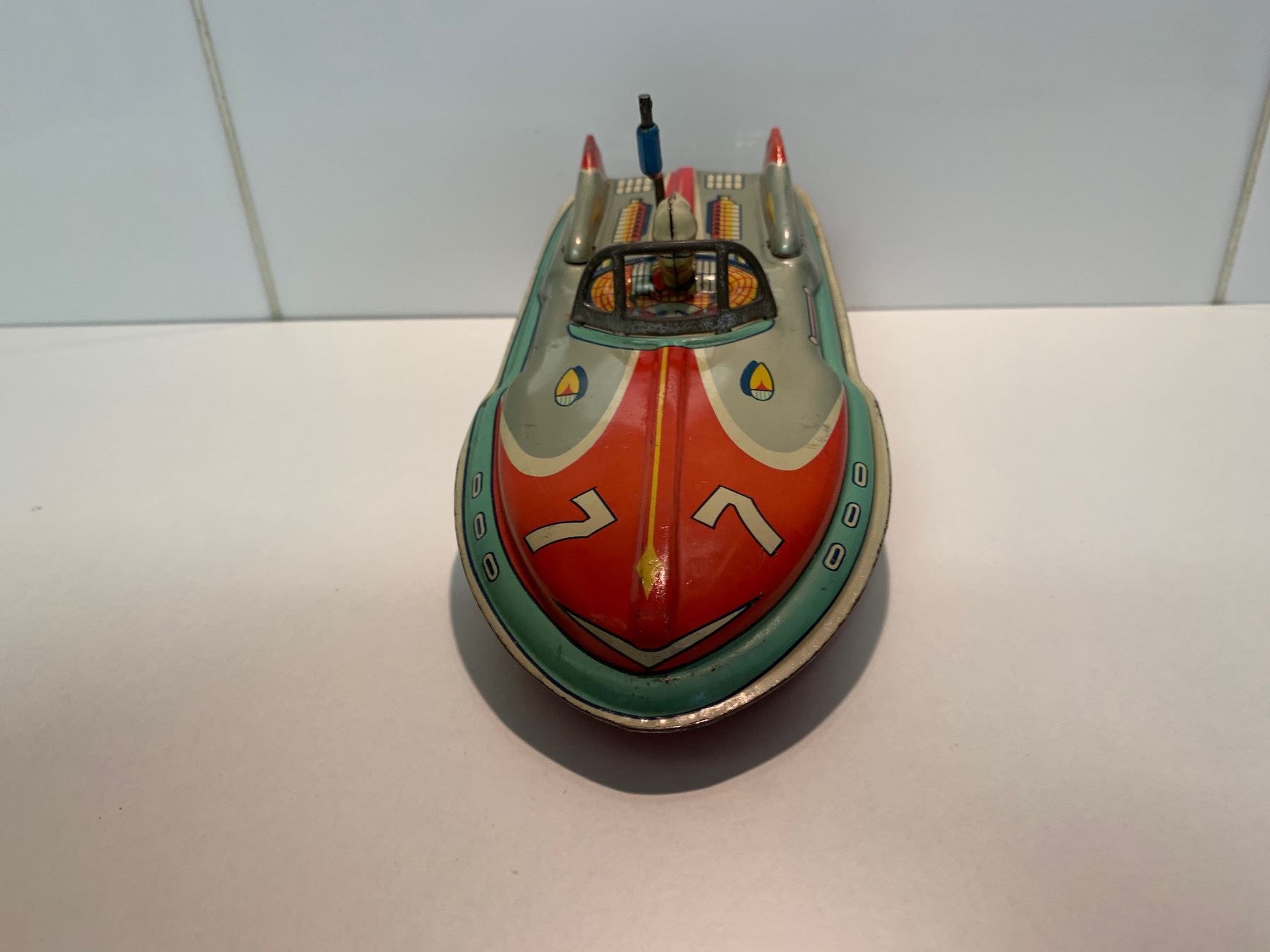Spielzeuge: Boot Flash Boat Japan Kurbelantrieb i.O.  313 – Gebraucht aus Stäfa von elcondor245 2