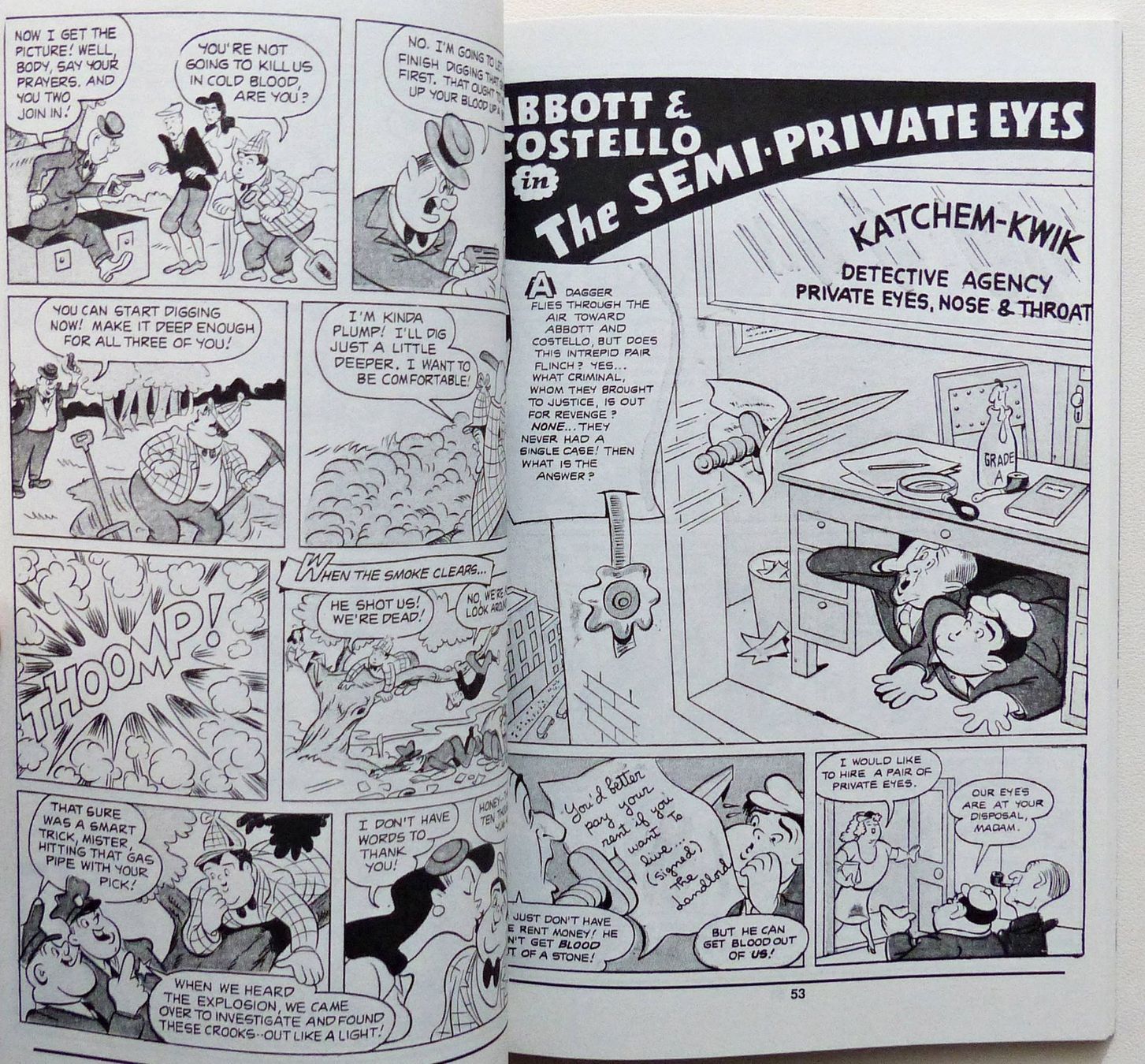 Fumetti: ABBOTT COSTELLO THE CLASSIC COMICS 1ST PRINT 1989 – Nuovo e nell'imballaggio originale da Lugano venduto da YouWantUS 6