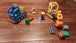Lego * Duplo * Kleine Baustelle * Bagger * 10812