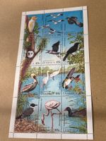 Dominica Briefmarken Sammlung, Commonwealth Birds, Top!